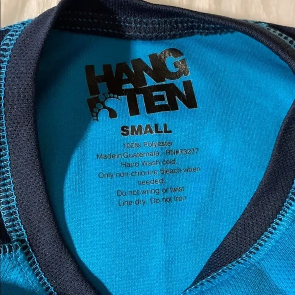 Hang Ten Boys Rash Guard / Sun Shirt Size Small
